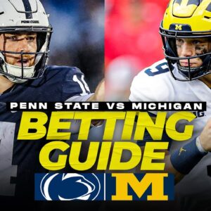 No. 10 Penn State at No. 5 Michigan Betting Preview: Free Picks, Props, Best Bets | CBS Sports HQ