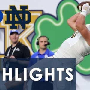 Notre Dame. vs. BYU | EXTENDED HIGHLIGHTS | 10/9/2022 | NBC Sports