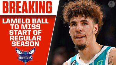 LaMelo Ball to MISS Start of Hornets' Regular Season with Ankle Injury | CBS Sports HQ