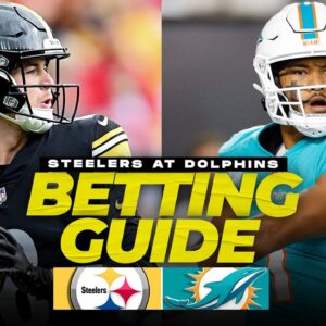 Steelers at Dolphins Betting Preview: FREE expert picks, props [NFL Week 7] | CBS Sports HQ