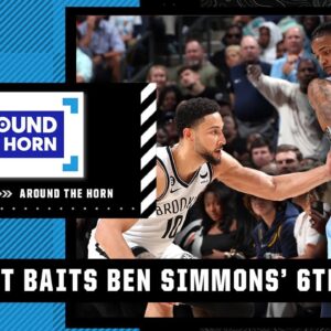 The Grizzlies KNEW Ja Morant would bait Simmons into fouling out - Clinton Yates | Around The Horn