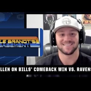 Josh Allen Interview: Recapping the Bills' comeback win vs. Ravens | Kyle Brandt’s Basement