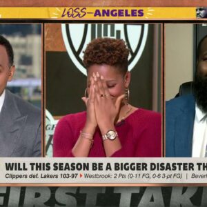 The Lakers are just AWFUL... at shooting the basketball - Stephen A. Smith | First Take