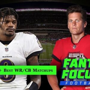 TNF Preview, best WR/CB Matchups 🏈 | Fantasy Focus Live!