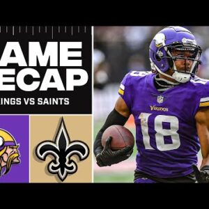 Vikings SURVIVE Late Saints Field Goal and Take Win Home From FIRST INTERNATIONAL GAME inLondon […