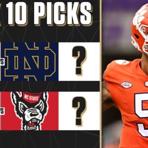 College Football Week 10 EXPERT PICKS: Clemson-Notre Dame, Wake Forest-NC State | CBS Sports HQ