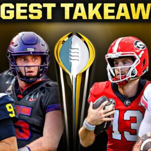 BIGGEST TAKEAWAYS from LATEST College Football Playoff Rankings | CBS Sports HQ
