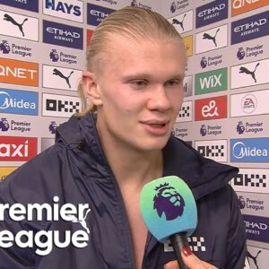 Erling Haaland: One of 'most nervous moments of my life' | Premier League | NBC Sports