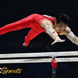Zou snatches third parallel bars World Title in thrilling battle to reclaim crown | NBC Sports