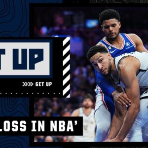 WORST LOSS by an NBA team this season! 🗣 - Stephen A. on Nets vs. 76ers | Get Up