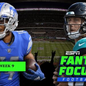Fantasy Focus CSS DFS Week 9: Cash Game Locks + Tournament Play Studs | ESPN