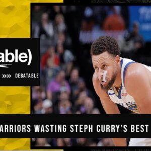 Are the Warriors wasting Steph Curry's best year ever? | (debatable)