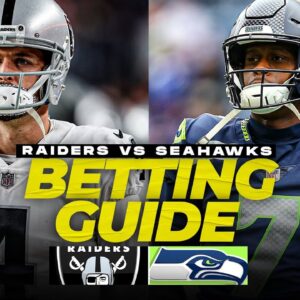 Raiders at Seahawks Betting Preview: FREE expert picks, props [NFL Week 12] | CBS Sports HQ