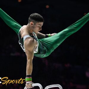 Rhys McCleneghan's impeccable pommel horse routine delivers World Title for Ireland | NBC Sports