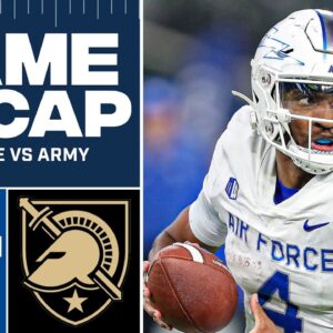 Air Force HOLDS ON for WIN over Army [HIGHLIGHTS + FULL GAME RECAP] | CBS Sports HQ