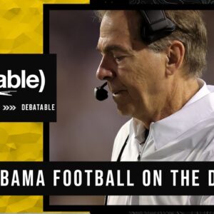CFB: Is Alabama football in decline? + Who is the NFL MVP? (debatable)