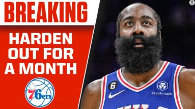 James Harden expected to MISS A MONTH due to foot injury [INSTANT REACTION] | CBS Sports HQ