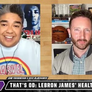 Dave McMenamin gives the latest on LeBron James' injury | That's OD
