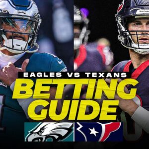Eagles at Texans Betting Preview: FREE expert picks, props [NFL Week 9] | CBS Sports HQ