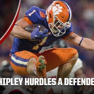Clemson’s Will Shipley HURDLES a defender on his way to the end zone | ESPN College Football