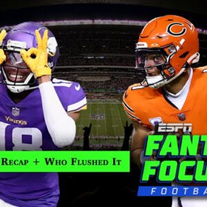 Full Week 11 recap + Who Flushed It | Fantasy Focus 🏈