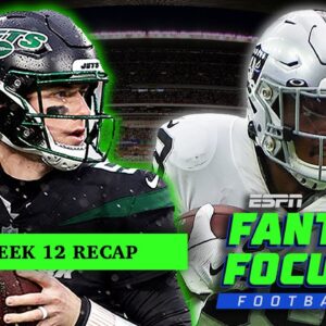 Full Week 12 recap + Who Flushed It | Fantasy Focus 🏈