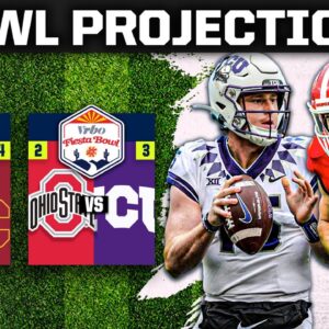 LATEST College Football Bowl Projections: Peach Bowl, Fiesta Bowl + MORE | CBS Sports HQ