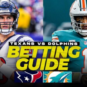 Texans at Dolphins Betting Preview: FREE expert picks, props [NFL Week 12] | CBS Sports HQ