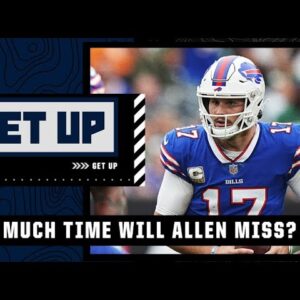 How much time will Josh Allen have to miss with his UCL injury? | Get Up