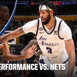 Anthony Davis looked like a TOP 5 talent in the NBA against the Nets - Dave McMenamin | That's OD