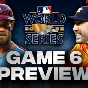 2022 World Series: Phillies at Astros Game 6 PREVIEW [PICK TO WIN + BETTING ODDS] | CBS Sports HQ