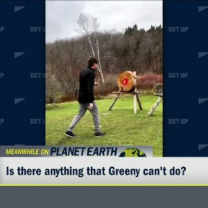 Is there anything Greeny CAN'T do?! 😎 🪓