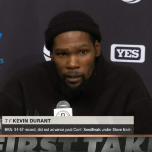 Kevin Durant was shocked the Nets fired Steve Nash | First Take