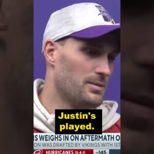 Kirk Cousins talks about Stefon Diggs trade 👀 #shorts