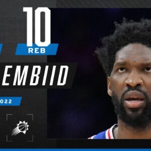 Joel Embiid with 30+ PTS and double-double in first game back from illness