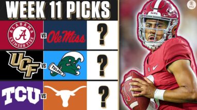 College Football Week 11: EXPERT PICKS for this Saturday's RANKED GAMES I CBS Sports HQ