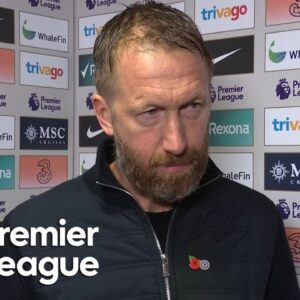 Graham Potter: Chelsea 'huffed and puffed' v. Arsenal | Premier League | NBC Sports
