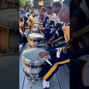 NC A&T Blue and Gold Marching Machine 🥶🔥