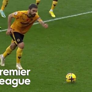 Ruben Neves gives Wolves 2-1 edge against Brighton | Premier League | NBC Sports