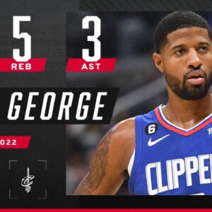 Paul George's CLUTCH 26 PTS lift Clippers over Cavs