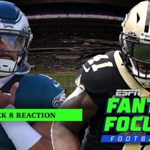 MNF Recap, Positional ROS, and Week 9 Waiver Wire| Fantasy Focus ðŸ�ˆ