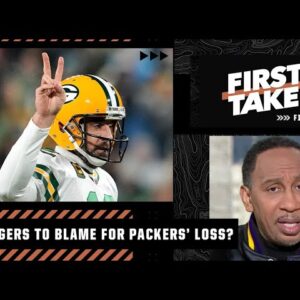 Aaron Rodgers is at FAULT for the Packers' loss to the Titans - Stephen A. | First Take
