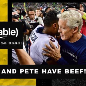 Russell Wilson & Pete Carroll have beef! | (debatable)