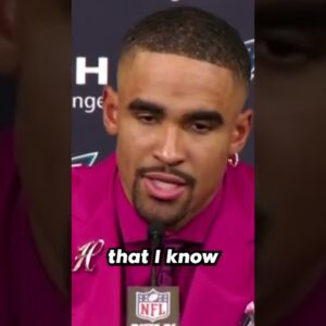 Jalen Hurts believes Commanders were trying to give the Eagles the WIN😲 #shorts