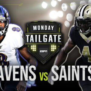 Week 9: Lamar Jackson and the Ravens head to Louisiana to take on the Saints  ðŸ�ˆ | Monday Tailgate