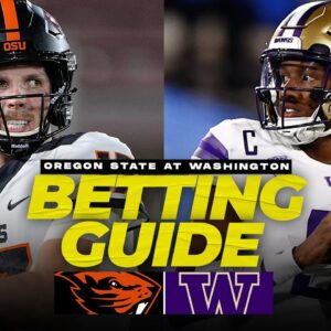 No. 23 Oregon State vs Washington Betting Preview: Props, Best Bets, Pick To Win | CBS Sports HQ