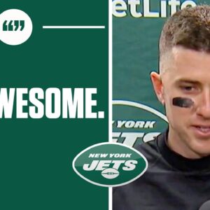 Jets QB Mike White speaks after VICTORY over Bears [FULL PRESS CONFERENCE] | CBS Sports HQ