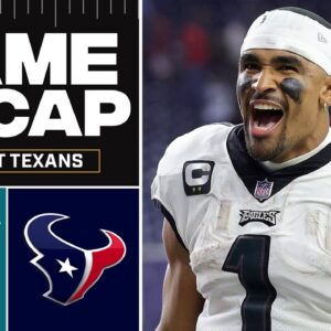 Eagles move to 8-0 for the first time in franchise history with win over Texans | CBS Sports HQ
