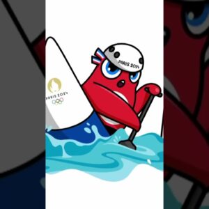 The Paris 2024 mascots can do it all 😤