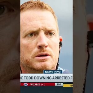 Titans OC Todd Downing arrested shortly after win in Green Bay #shorts